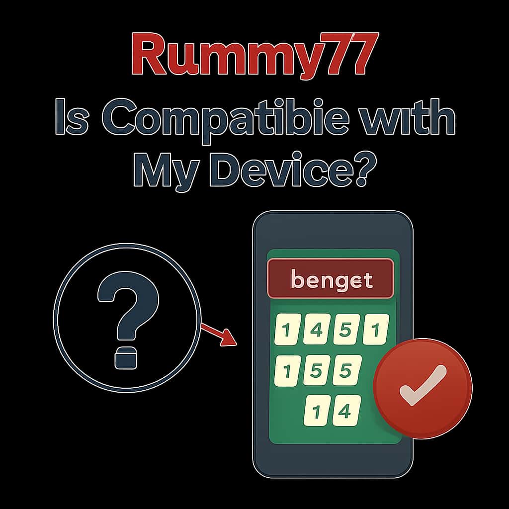 Diagram illustrating compatibility requirements for Rummy77.
