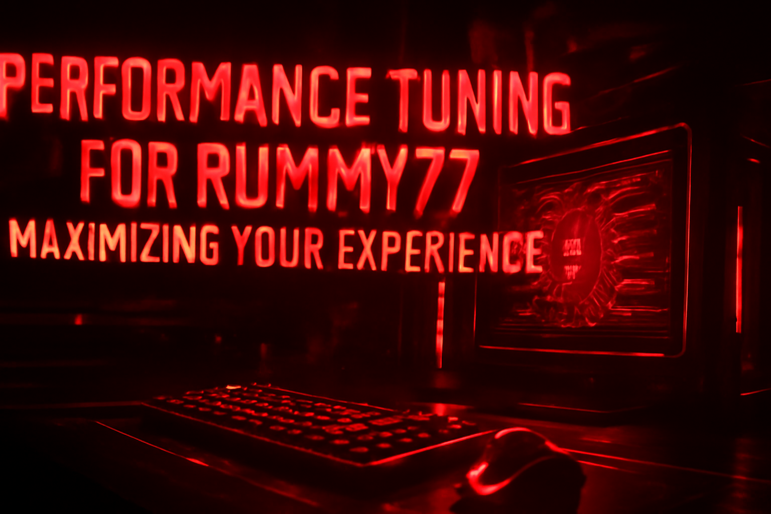 Informational graphic detailing the system requirements for Rummy77.