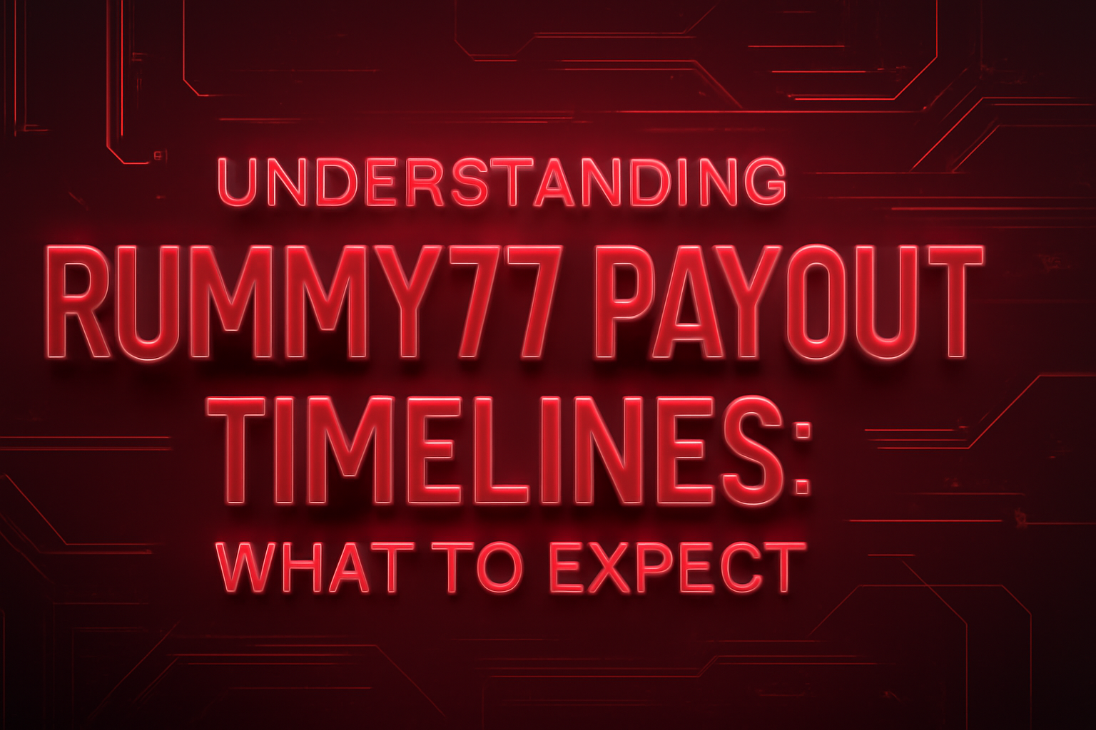 An informational scene showcasing the setup process for Rummy77.