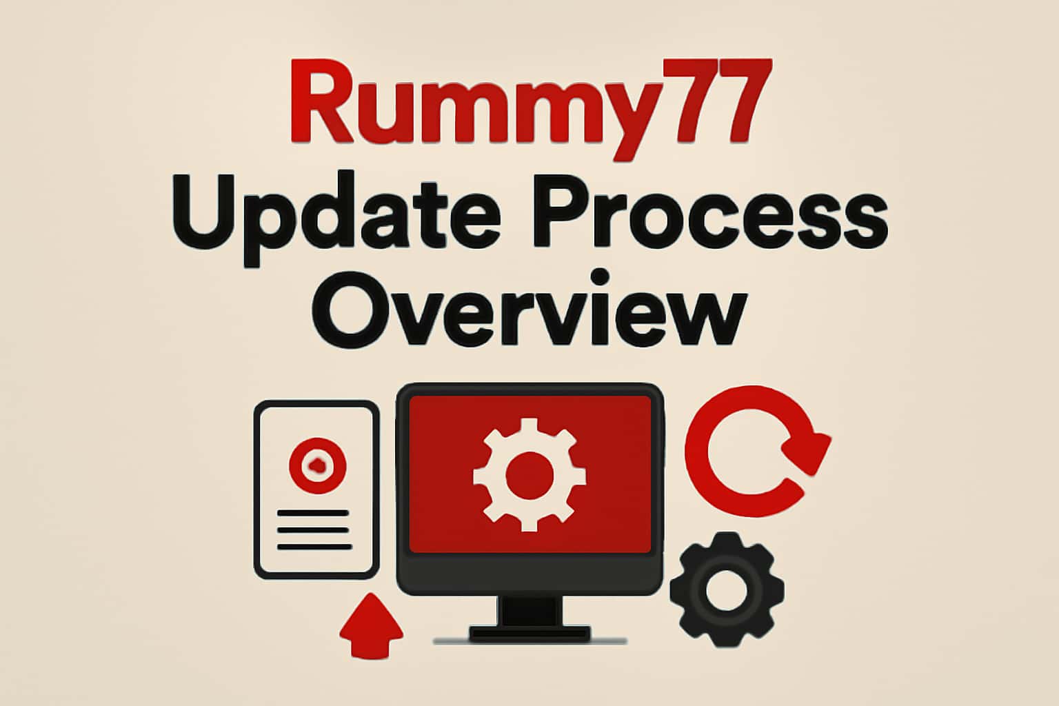 Detailed overview of the Rummy77 update process, showcasing steps and compatibility.