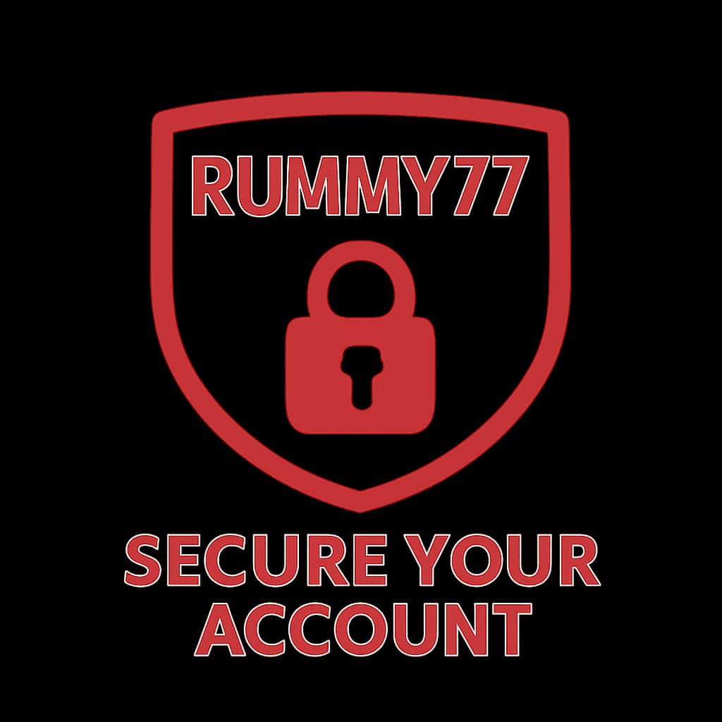 Icon representing Rummy77 account security.